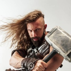 Thor: Mighty, honorable, and a true leader. With your strong sense of justice and bravery, you face challenges head-on and inspire those around you with your strength and wisdom.