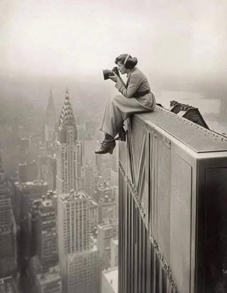 Above: The Fearless Spirit of Margaret Bourke-White in 1935!
