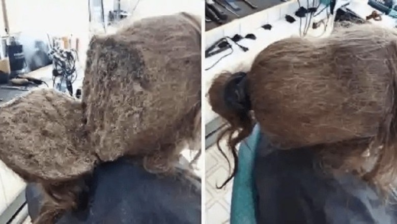 "Hair Miracle: Stylist Transforms Damaged Hair into Stunning Makeover"