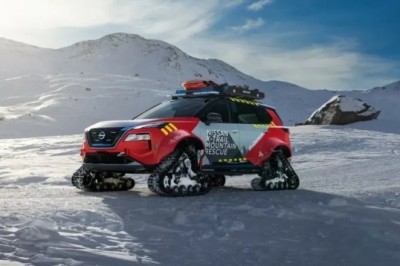 Nissan Unleashes the Beast: X-Trail Transformed into Mind-Blowing Tracked Ambulance for Mountainous Terrains!