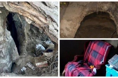 Unveiling the Harsh Reality: The Startling Discovery of a Homeless Cave City in California