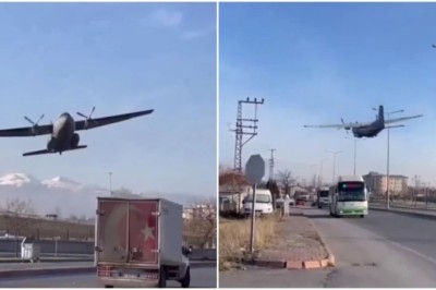 Dramatic Video: Turkish Air Force's Final C-160 Transall Makes Emergency Landing, Raising Questions About Its Fate!