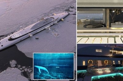 Plunge into the Unimaginable: The Billionaires' Yacht-Submarine Unveiled!