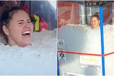 Chilling Feat: Polish Woman Sets Guinness Record by Standing in Ice for Over 3 Hours