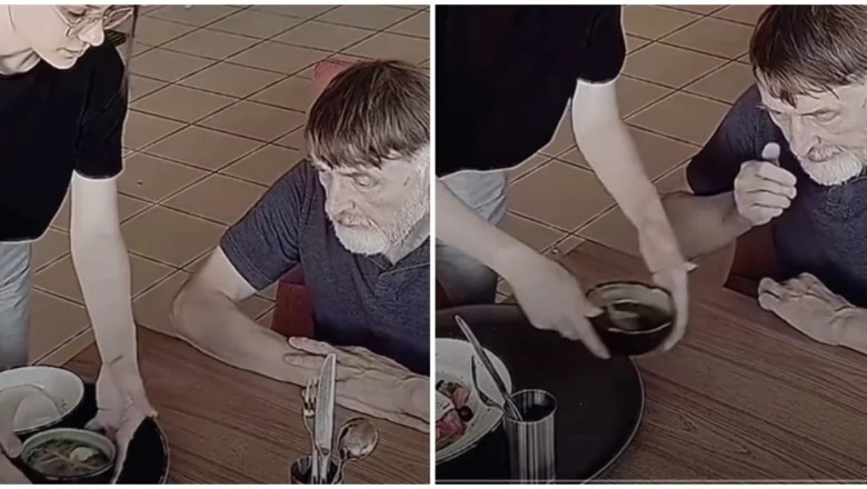 Cafe Employee's Act of Kindness Towards Homeless Man Sparks a Wave of Compassion