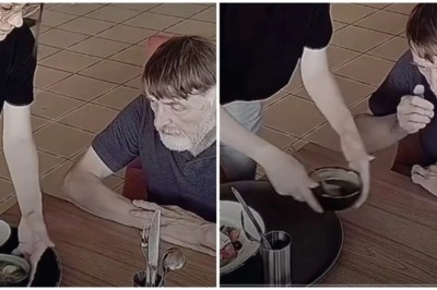 Cafe Employee's Act of Kindness Towards Homeless Man Sparks a Wave of Compassion