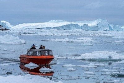 Un agujero gigante sin precedentes descubierto en el hielo de la Antártida sorprende a los expertos