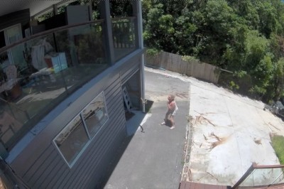 Terrifying Encounter: Woman Faces Colossal Snake In Her Garage!