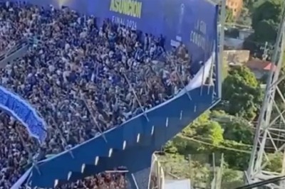 Epic Football Frenzy: Racing Club's Copa Sudamericana Victory Shakes Stadium To Its Core – A Spectacular Fan Eruption!