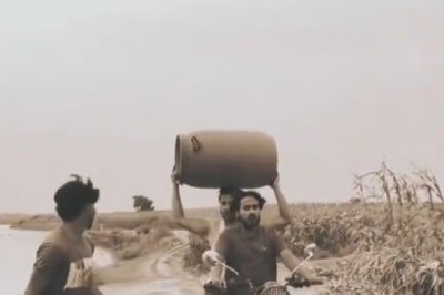 Motorcyclist vs. River: The Splashdown Showdown! πποΈπ¦