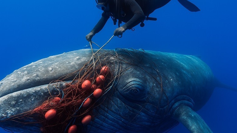 Whale Begs Diver for Help—What Happened Next Made History
