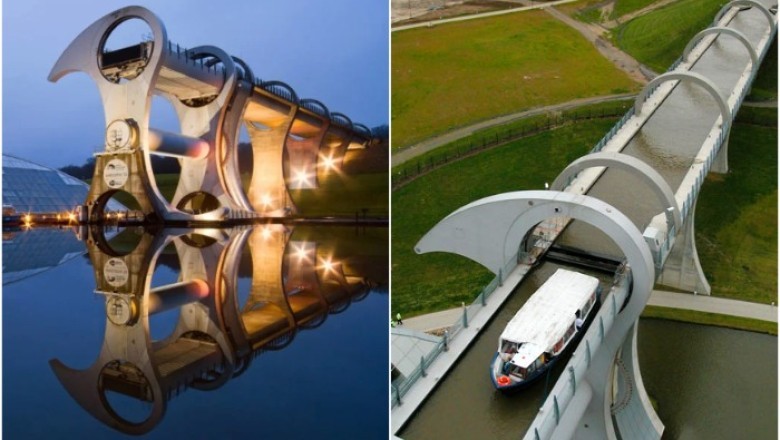 Discover Scotland's Ingenious Falkirk Wheel: The World’s Only Rotating Boat Lift!