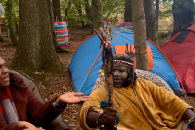 Scottish Forests Erupt: Locals Confront Self-Proclaimed African Royals in Fierce Land Dispute!