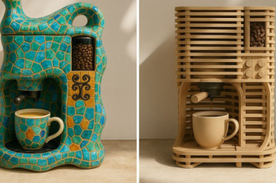18 Iconic Architects Recast as Coffee Makers