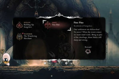 How to Complete the Fine Pins Wish in Hollow Knight: Silksong