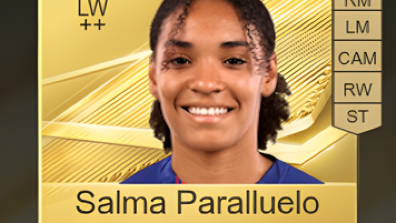 Salma Celeste Paralluelo Ayingono: FC 27 Card
